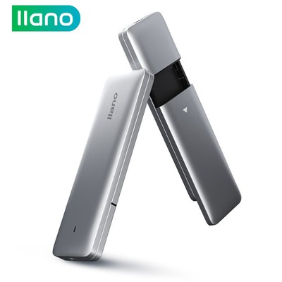 Llano Hộp đựng ổ cứng di động  USB type c chuyên dụng cho SSD M2 NVME NGFF 2230/2242/2260/2280