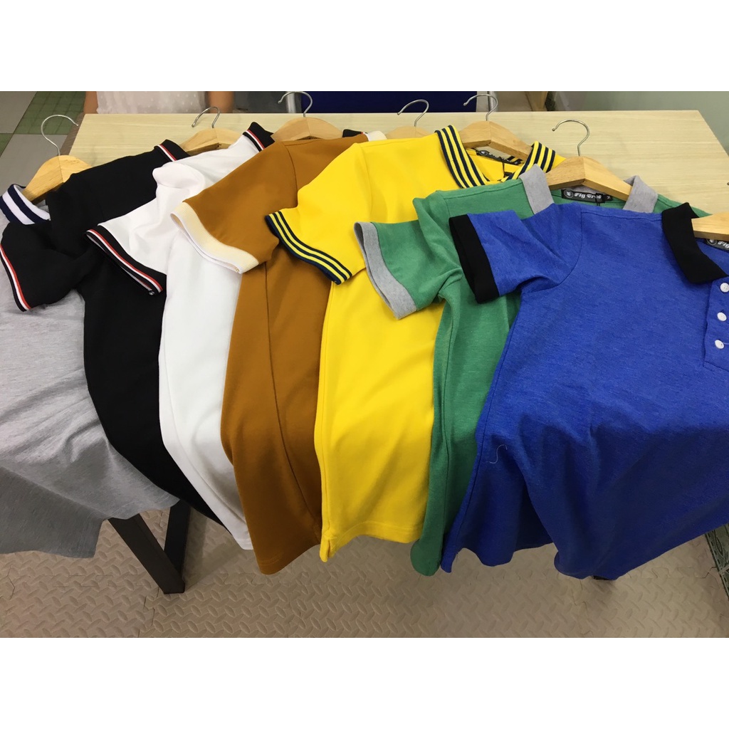 SET THUN POLO FIGTREE màu xanh bích (kèm video cận cảnh )