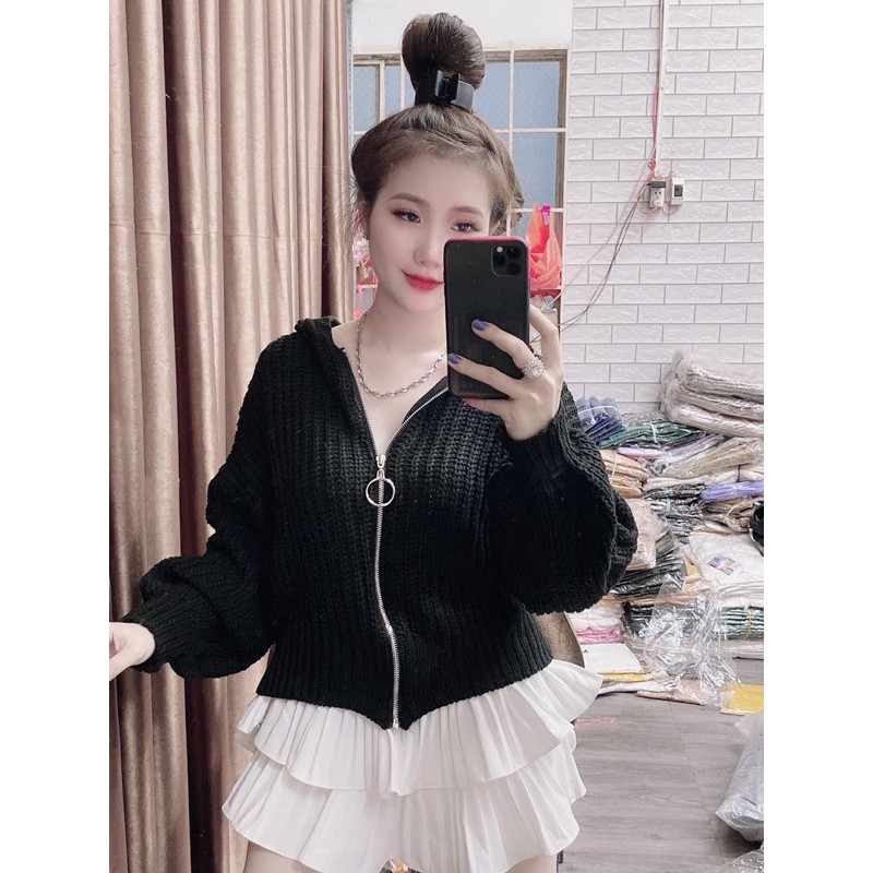 Áo Khoác Len Lông Cừu Chất Dày Dặn Mặc Siêu Tôn Dáng | BigBuy360 - bigbuy360.vn