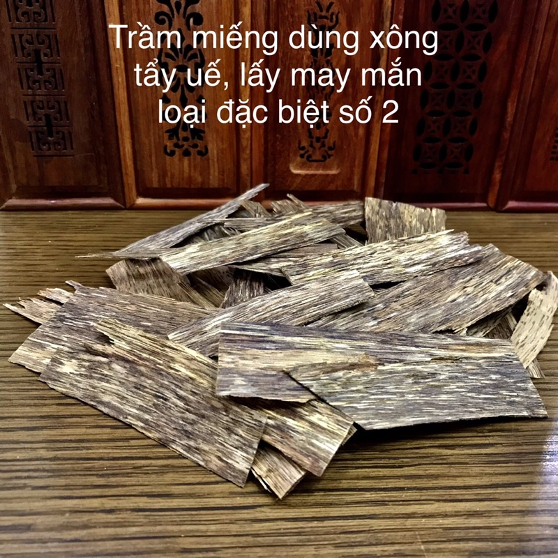 TRẦM MIẾNG LOẠI ĐẶC BIỆT SỐ 2 TRẦM VIỆT NAM - XÔNG THƠM NHÀ, TẨY UẾ LẤY MAY MẮN CỰC TỐT- TANU STORE