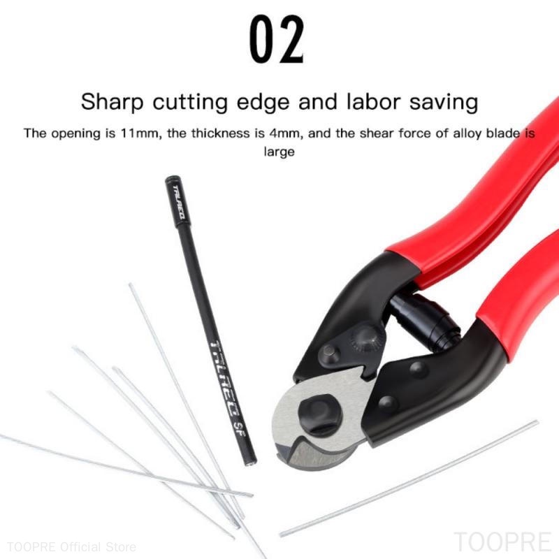 Dụng cụ cụ cắt dây cáp Toopre bằng inox cho xe đạp leo núi