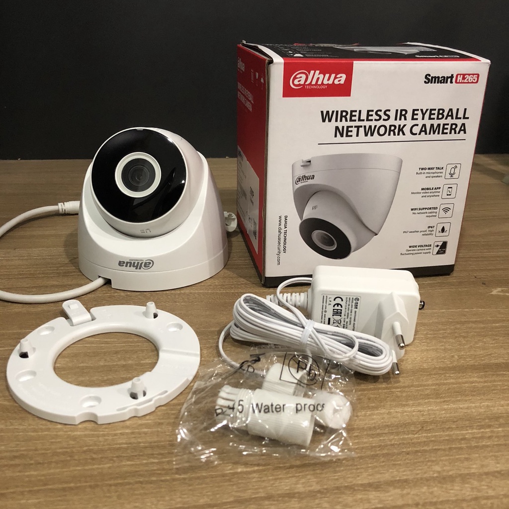 Camera IP Wifi DAHUA DH-IPC-HDW1230DT-STW 2MP - Đàm thoại 2 chiều - Hỗ trợ thẻ nhớ - Hàng chính hãng