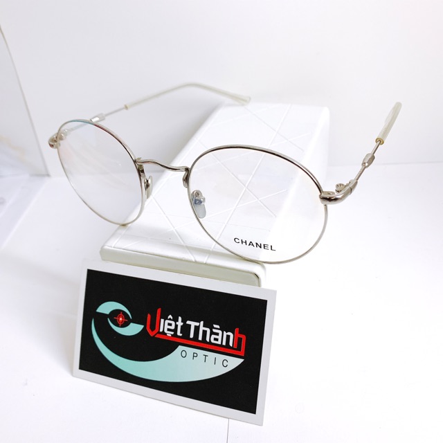 Gọng Kính Kim Loại Kính Tròn Phom Vừa Lắp Được Mắt Cận Thị