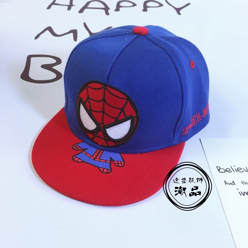 Mũ Lưỡi Trai Phong Cách Hiphop Họa Tiết Hoạt Hình Cho Trẻ Em