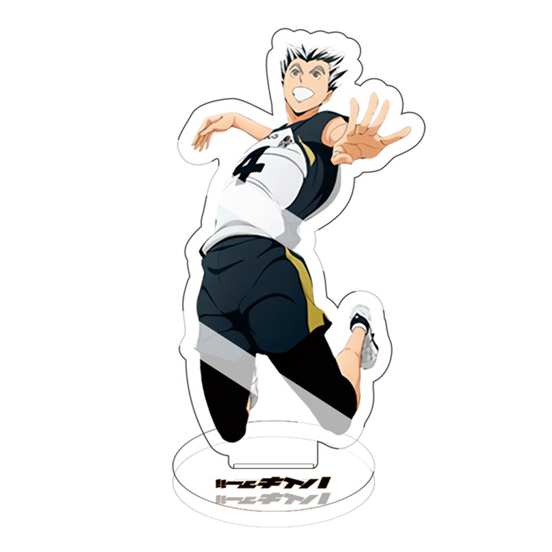 Tmdbyx Haikyu! Mô Hình Nhân Vật Haikyuu Hinata Kageyama Tsukishima Sugawara Kèm Giá Đỡ Bằng Acrylic