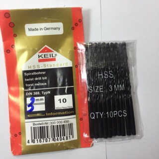 Mũi khoan sắt hss (6-12mm)