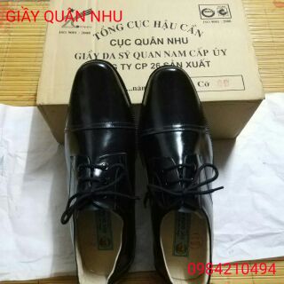 Giầy Quân Nhu - Giầy Nam Cấp Úy