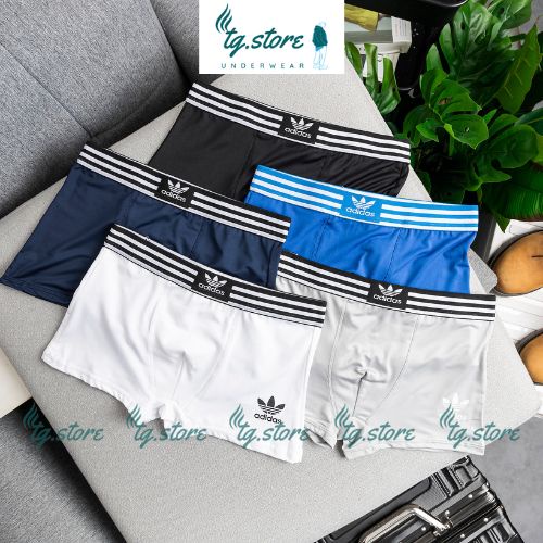 Quần Lót Nam Boxer Hàng Cao Cấp Xuất Xịn ADD-3S, Quần Sịp Nam Boxer Thun Lạnh Co Dãn 4 Chiều.