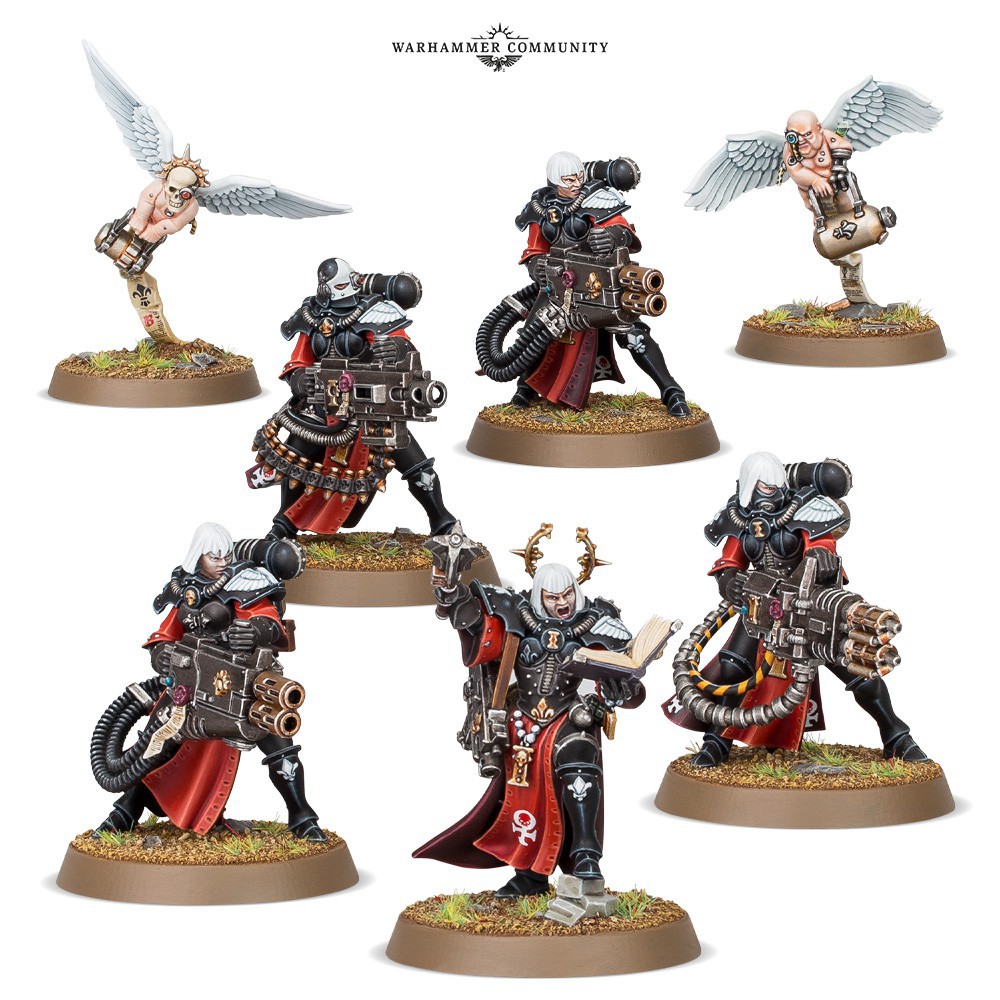 Mô Hình Warhammer 40000 - Adepta Sororitas Retributor Squad