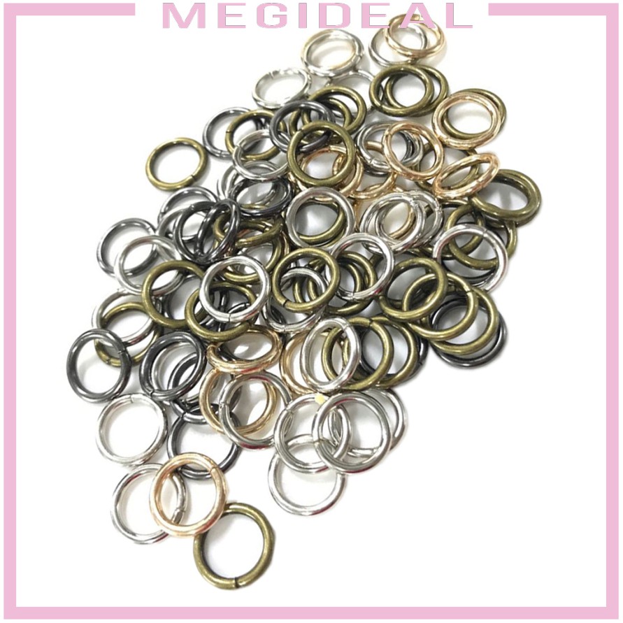 50pcs 13mm Round Jewellery Open Jump Rings Connector Beading DIY accesories