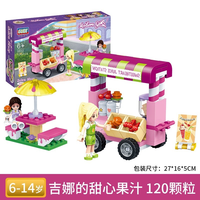 [Hàng mới về] Đồ chơi Lego Lắp ráp Màu sắc cho bé gái - Đồ chơi xếp hình