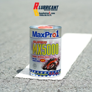Nhớt maxpro1 super mx5000 20w50 800ml