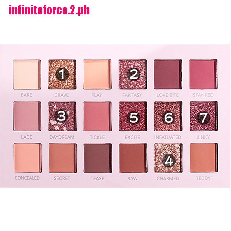 (Hàng Mới Về) Bảng Phấn Mắt Beauty Creations Tease Me 18 Màu Tông Nhũ Và Lì