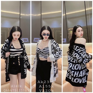 Áo cadigan chữ xinh xỉu