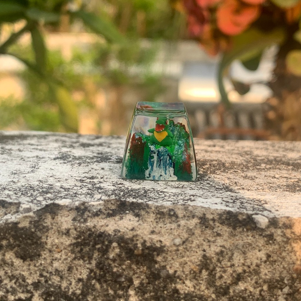 Nút bàn phím keycap Totodile