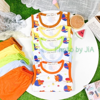 Bộ ba lỗ thun lạnh Minky Mom Loại 1 cho bé