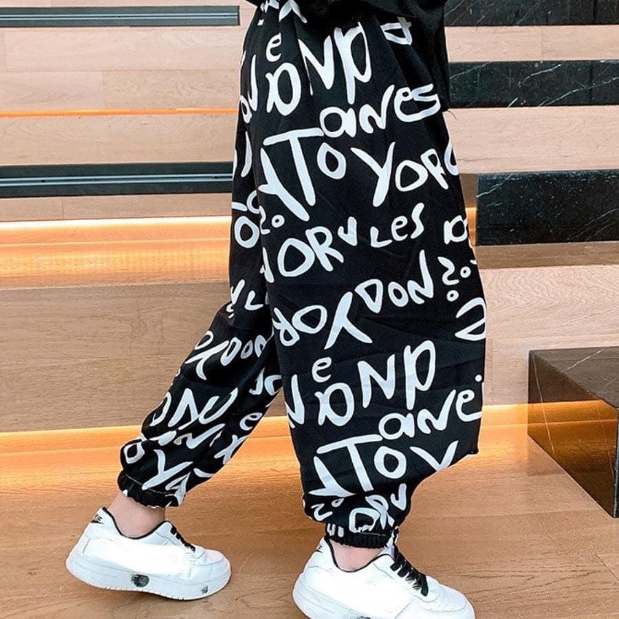 Quần Lụa Quần Thể Thao Chất Lụa Mềm Mịn Thoải Mái Cho Bé Trai Bé Gái Từ 10Kg Đến 35Kg Thời Trang Trẻ Em Ken Store