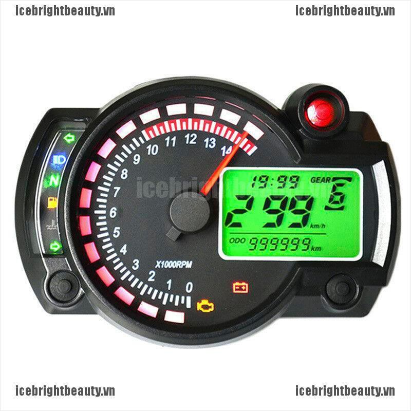 Đồng hồ đo tốc độ hiển thị LCD kỹ thuật số cho xe máy