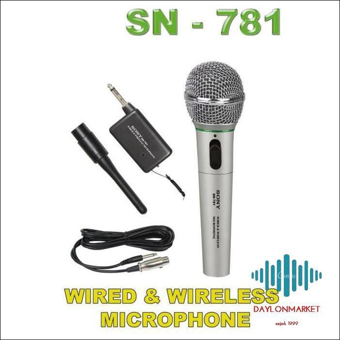 Micro Hát Karaoke Không Dây Cho Sony 781