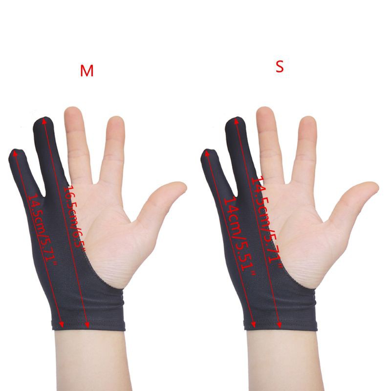 Găng đeo 2 ngón tay chống bám bẩn dành cho họa sĩ vẽ tranh kỹ thuật số trên máy tính bảng