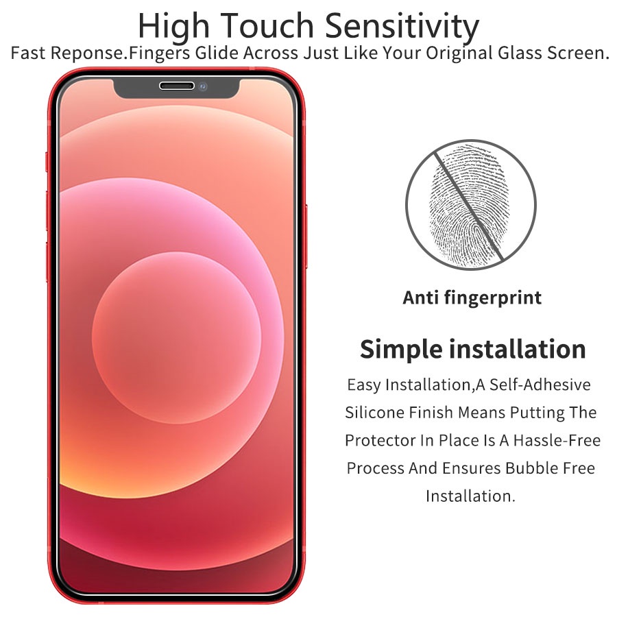3-in-1 Kính cường lực cho for iPhone 6 6S 7 8 Plus SE 2020 Mặt trước và mặt sau và ống kính máy ảnh Bảo vệ màn hình bằng kính cường lực Phim PPF