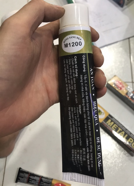 Kem đánh bóng METALPO - METAL POLiSH inox-đồng-nhôm cao cấp