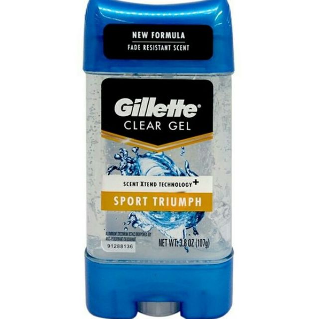 [USA] LĂN KHỬ MÙI GEL GILLETTE 107G NHẬP MỸ