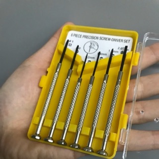 Bộ hộp Tovit vàng gọn nhẹ, cực dễ sử dụng trong sửa đồng hồ( Tô vít, tovit , to vit )