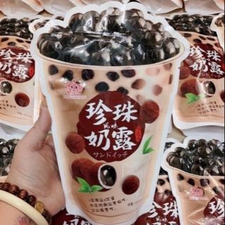 KẸO TRÀ SỮA CHÂN TRÂU ĐƯỜNG ĐEN  GÓI 120gram