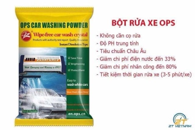 Bột rửa xe không chạm Tiêu Chuẩn Châu Âu OPS