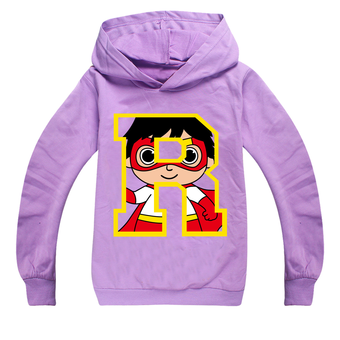 Áo Hoodie Tay Dài In Hình Ryan Toys Review Cho Bé Trai