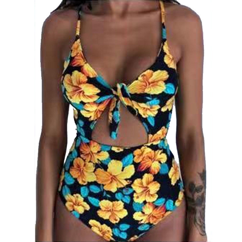 Đồ bơi lưng cao hoạ tiết hoa cho phái nữ | BigBuy360 - bigbuy360.vn