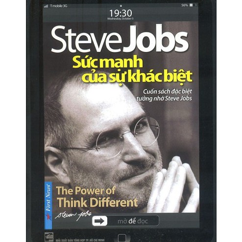 Sách Steve Jobs - Sức Mạnh Của Sự Khác Biệt (The Power of Think Different) | BigBuy360 - bigbuy360.vn