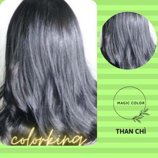 Thuốc nhuộm tóc màu than chì không tẩy | colorking