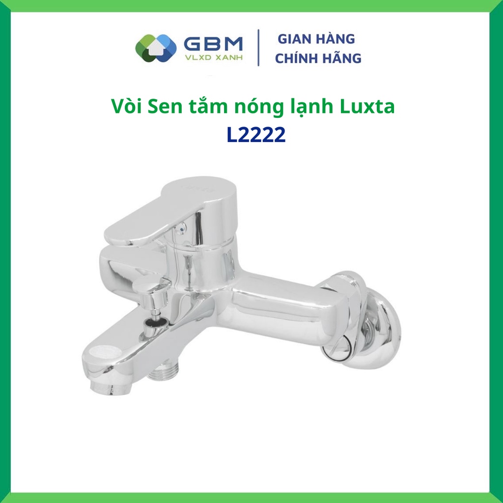 [Mã BMBAU300 giảm 10% đơn 499K] Vòi Sen Tắm Nóng Lạnh Luxta L2222-VLXD XANH