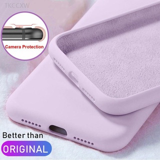 Ốp điện thoại silicone TPU mềm màu trơn chống sốc bảo vệ toàn diện cho Samsung Galaxy A12 A22 A32 A42 A52 A72 5G M12 M42