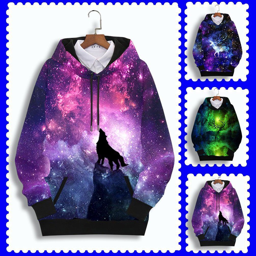 Áo khoác Nam - Áo Hoodie Nam IN 3D vải nỉ đủ size nhiều mẫu mã Hot trend 2022