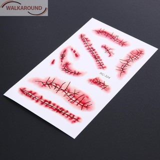Hình Xăm Dán 3D Hóa Trang Halloween