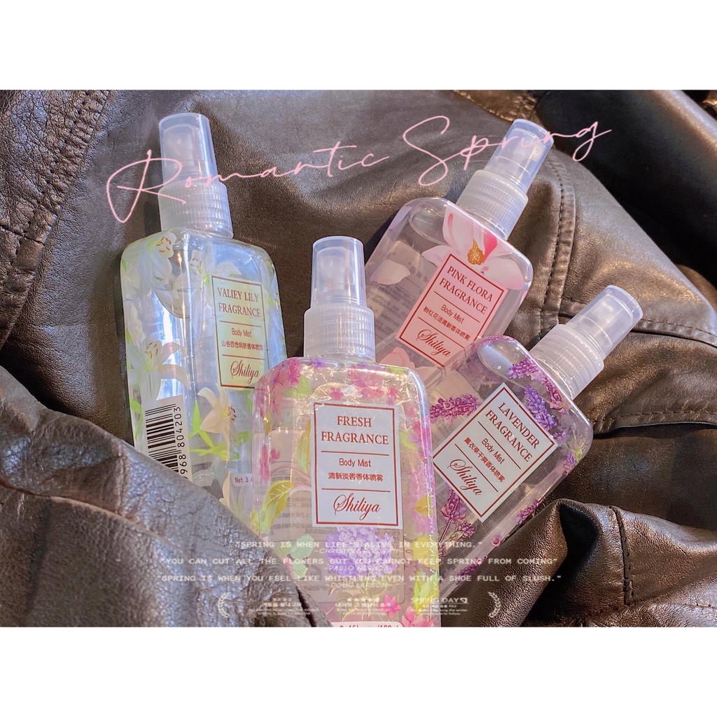 [NH02] Body Mist, Xịt Body SHILIYA NGÀN HOA 100ML Nội Địa Trung Chính Hãng | BigBuy360 - bigbuy360.vn