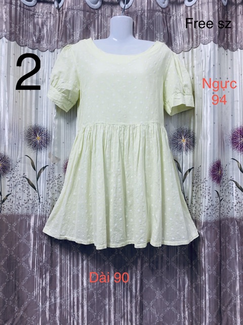 Đầm babydoll nhiều mẫu