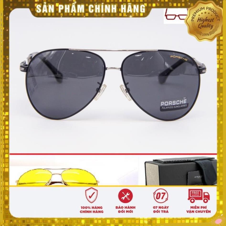 [KM 50%]MẮT KÍNH NAM P8738 Cao Cấp chống UV400 TRÒNG POLARIZED HOT TREND TẶNG KÍNH ĐI ĐÊM .