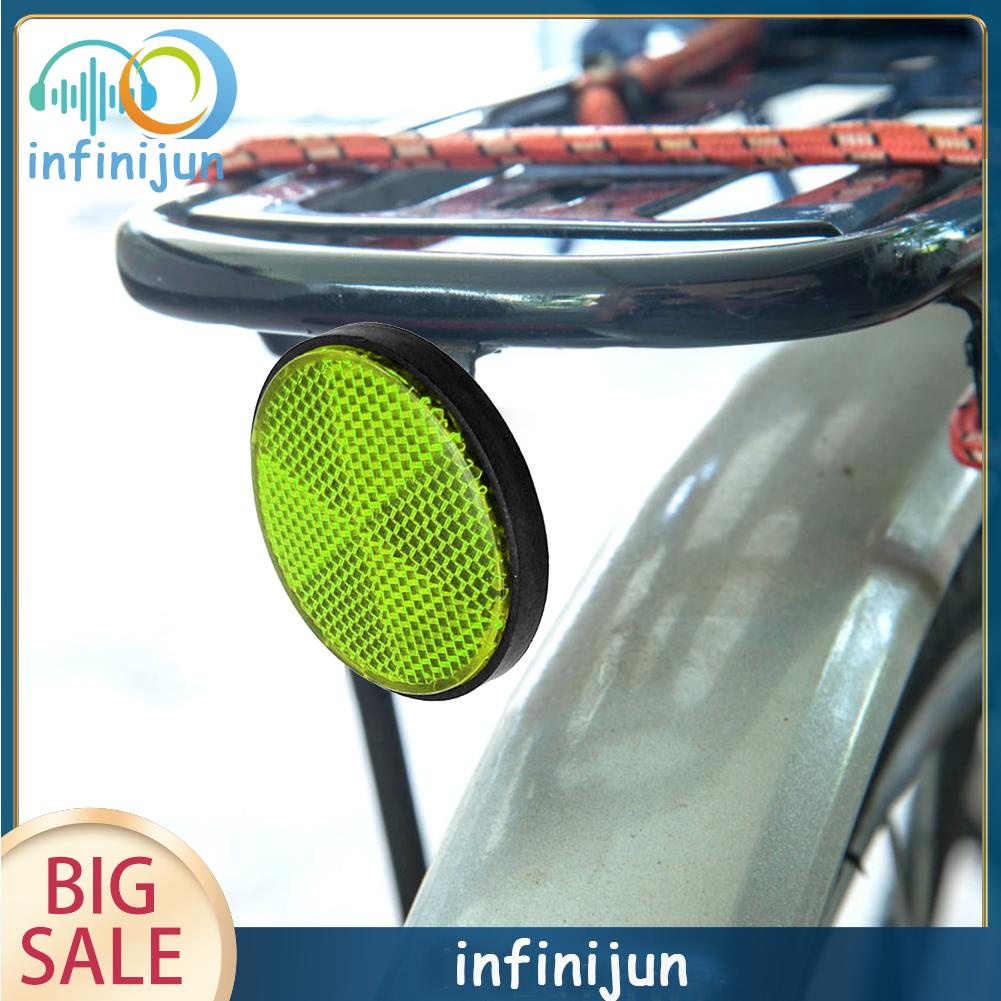 Miếng Dán Phản Quang Cảnh Báo An Toàn Bằng Nhựa Cho Xe Đạp / Xe Máy