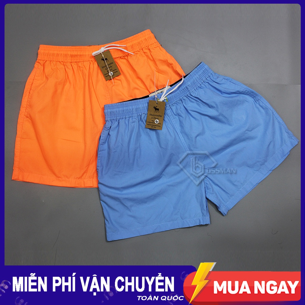 COMBO 3 Quần Đùi Boxer Nam có túi- Quần Ngủ Nam Cao Cấp - Hàng VNXK Loại 1