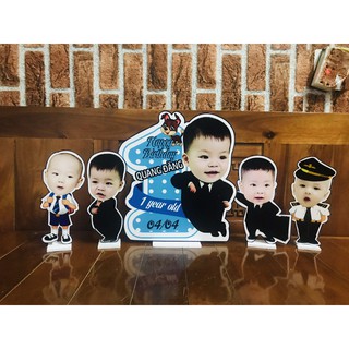 Chibi số tuổi của bé cao 30cm
