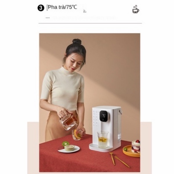 Bình thủy điện Xiaomi Jmey T2 Đun nước siêu tốc thông minh - Bear Home