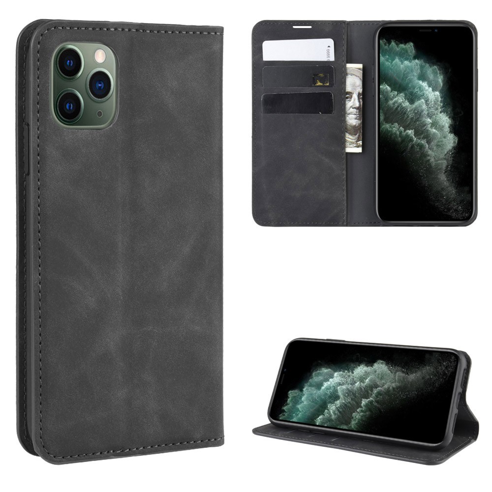 ốp iPhone 11 Case 7 8 Plus XR X XS 11 Pro Max Flip Cover Wallet Skin Feel Leather Card Slots TPU Bumper Bao Da Gập lưng