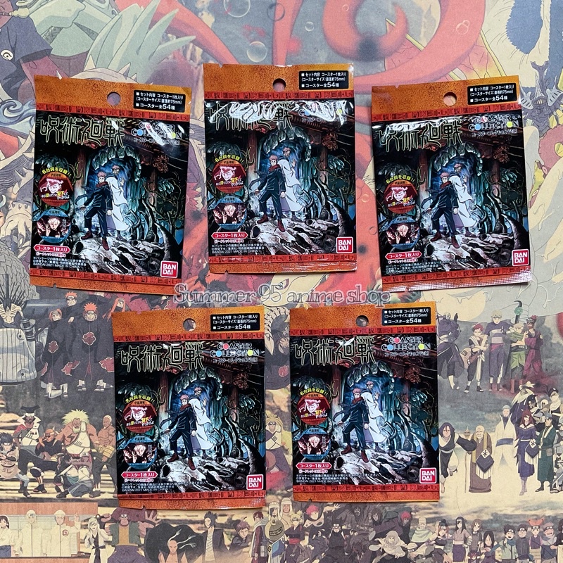 Lót cốc random Jujutsu Kaisen/JJK/Chú Thuật Hồi Chiến coster collection vol.1 vol.2 vol.3