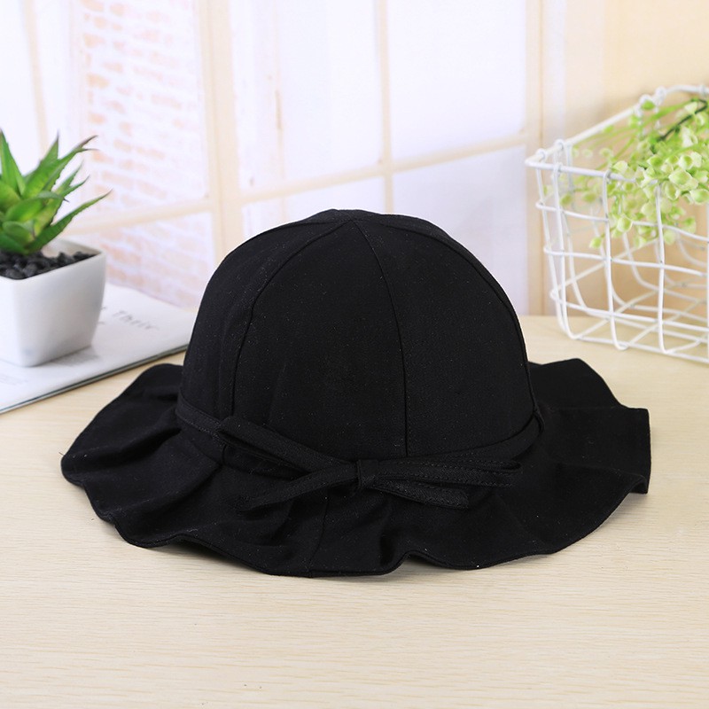 Nón nữ tai bèo nhún mũ hàn quốc mori - nc145