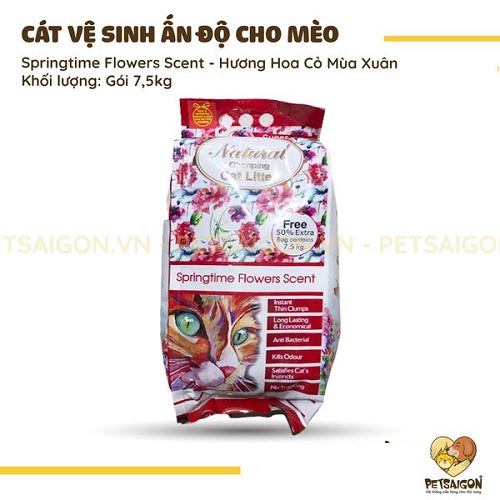 [CHÍNH HÃNG] CÁT VỆ SINH ẤN ĐỘ KHỬ MÙI CHO MÈO