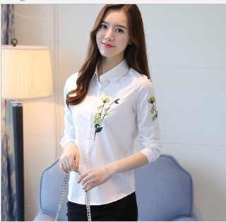 Áo sơ mi nữ thêu